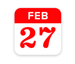 A plate of mini pancakes with fried chicken, cream, caviar, and chives. Calendar icon shows 'NOV 13'