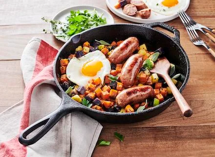 Skillet Apple & Root Vegetable Hash Recipe