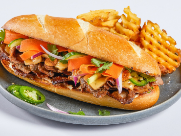 Thai Bbq-Inspired Cheesesteak