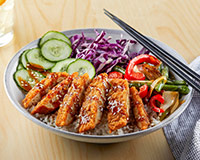 Korean BBQ Chicken Bowl Recipe