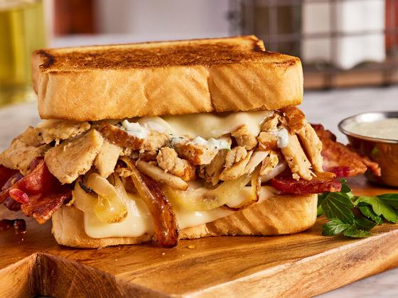 Bacon Ranch Cheesesteak Melt Recipe