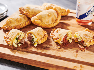How to make Breakfast Empanadas Featuring Jimmy Dean® Fully Cooked Pork Sausage Links.