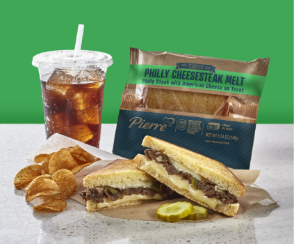 Pierre® Toasted Philly Cheesesteak Melt (15g protein)