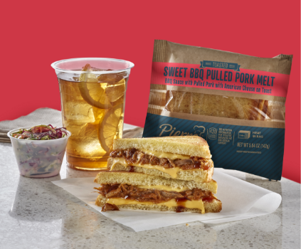 Pierre® Toasted Sweet BBQ Pulled Pork Melt (13g protein)