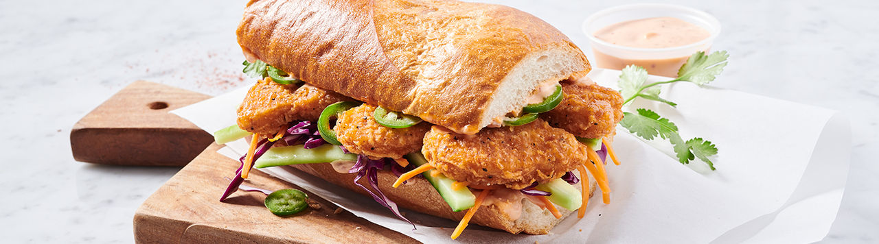 Bahn Mi Chicken Tender Sandwich