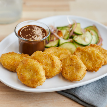 Tyson Red Label® Uncooked Breaded Tempura Battered Chicken Breast Nuggets 